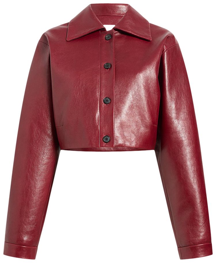 Khaite Sue Jacket Oxblood
