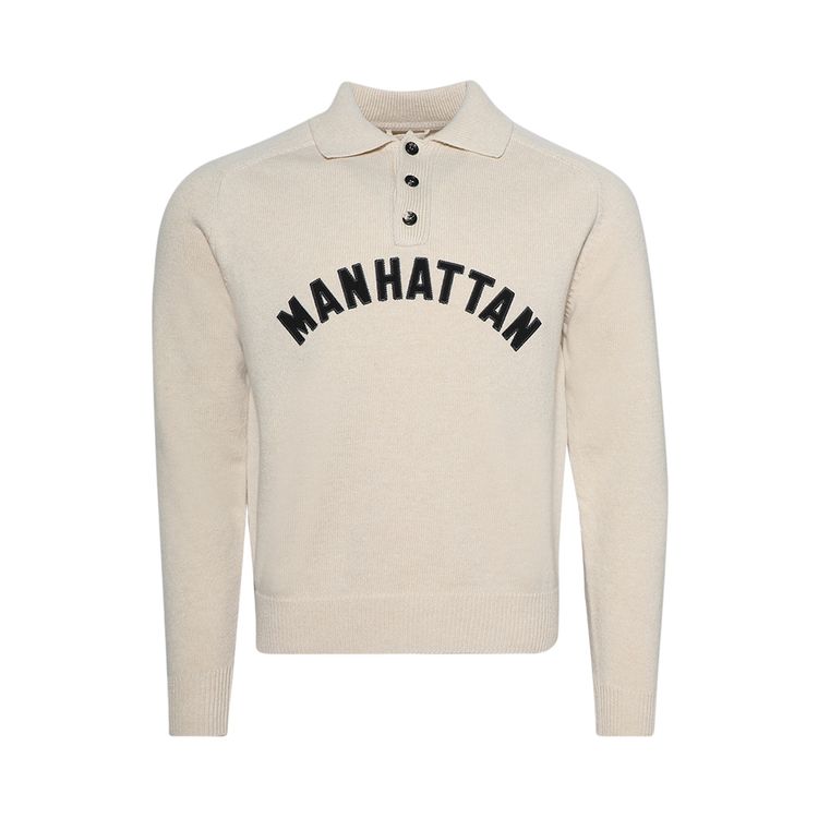 Bode Manhattan Polo Cream Cream
