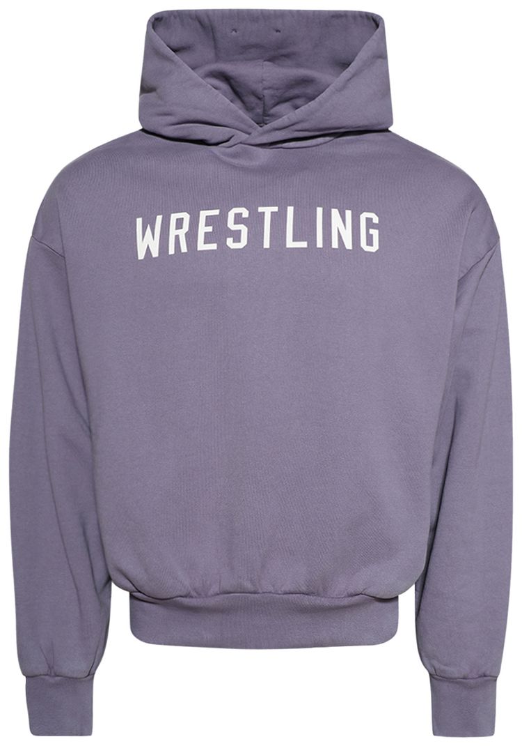 Fear of God Essentials Heavy Fleece Vintage Shrunken Hoodie Lavender