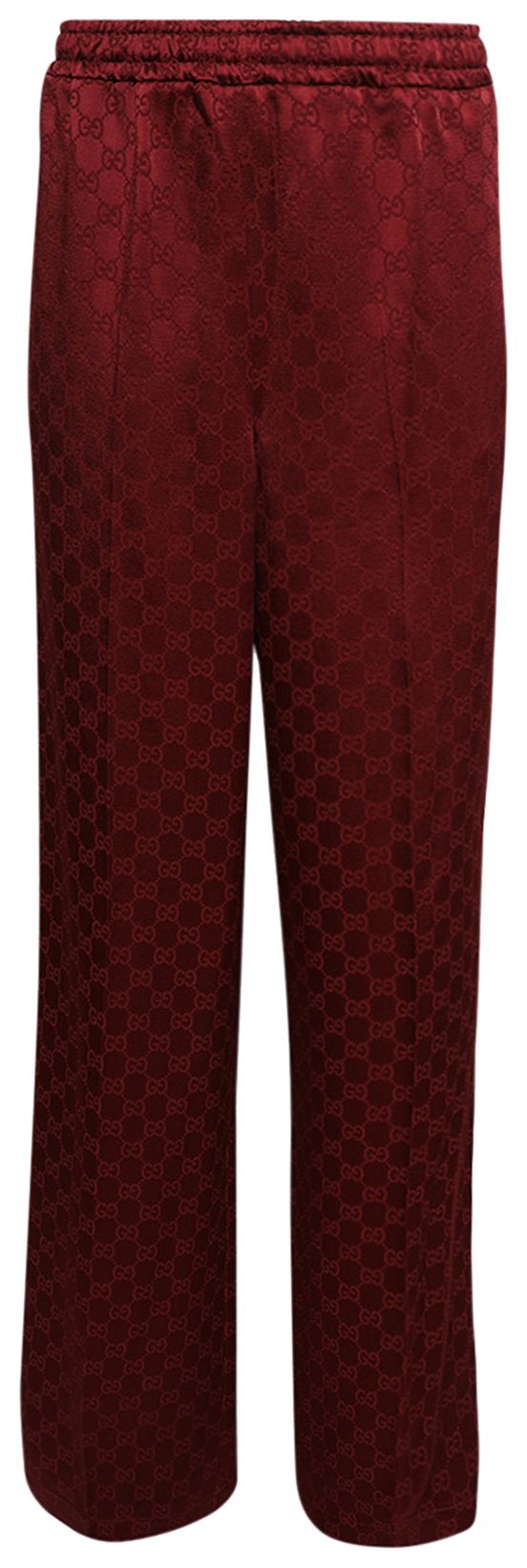 Gucci Jacquard Track Pants Red