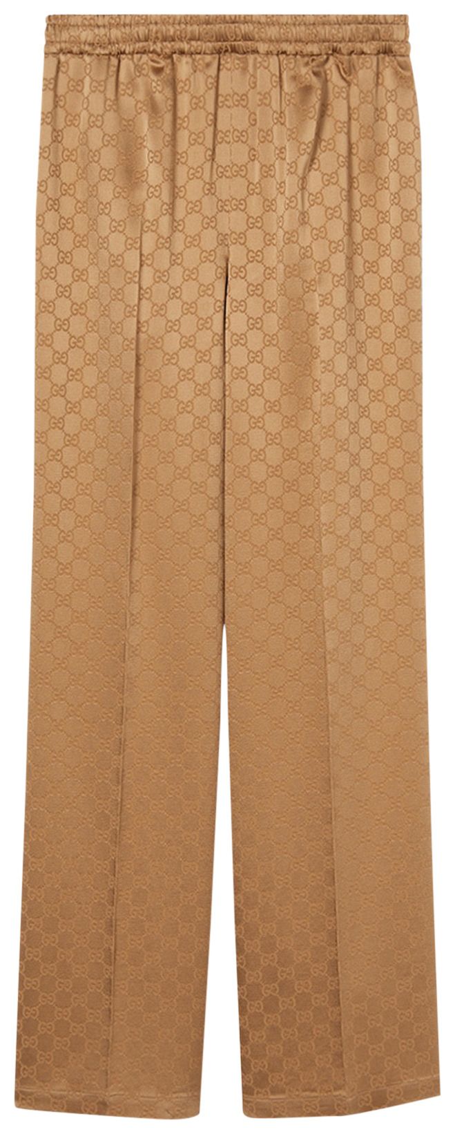 Gucci Jacquard Pants Vintage Camel