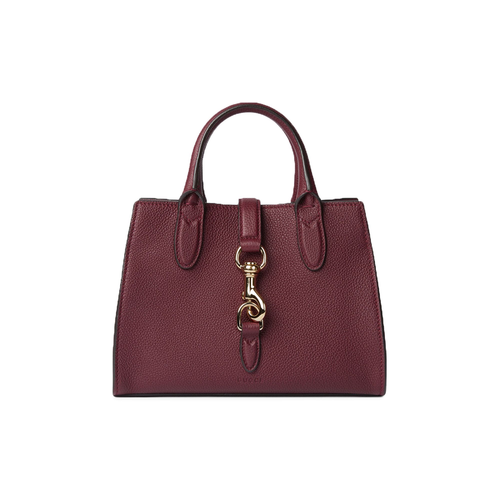 Buy Gucci Small Tote Bag With Hook Closure 'Red' - 795349