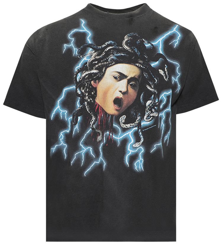 SAINT Mxxxxxx Medusa Tee Black
