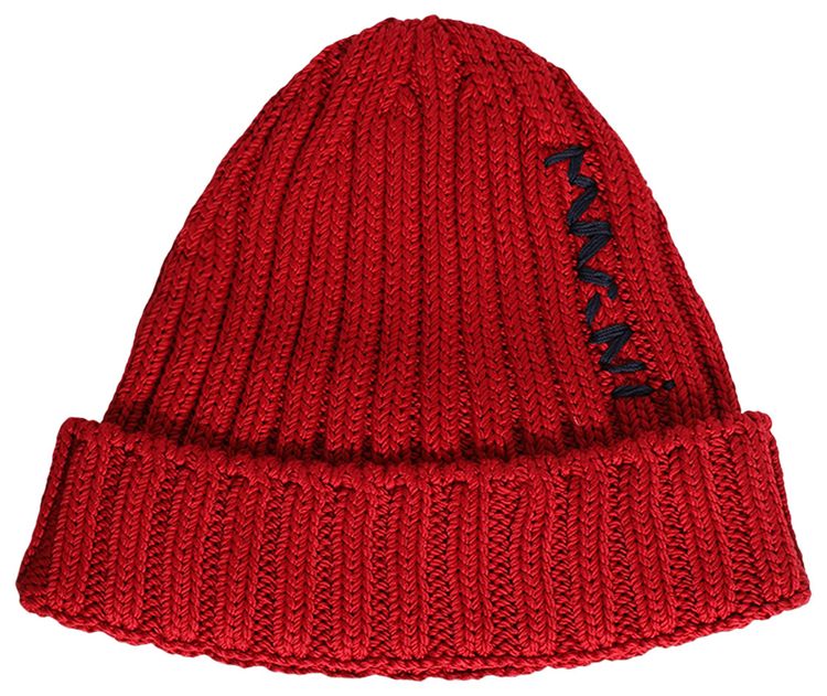 Marni Beanie Hat Chilli