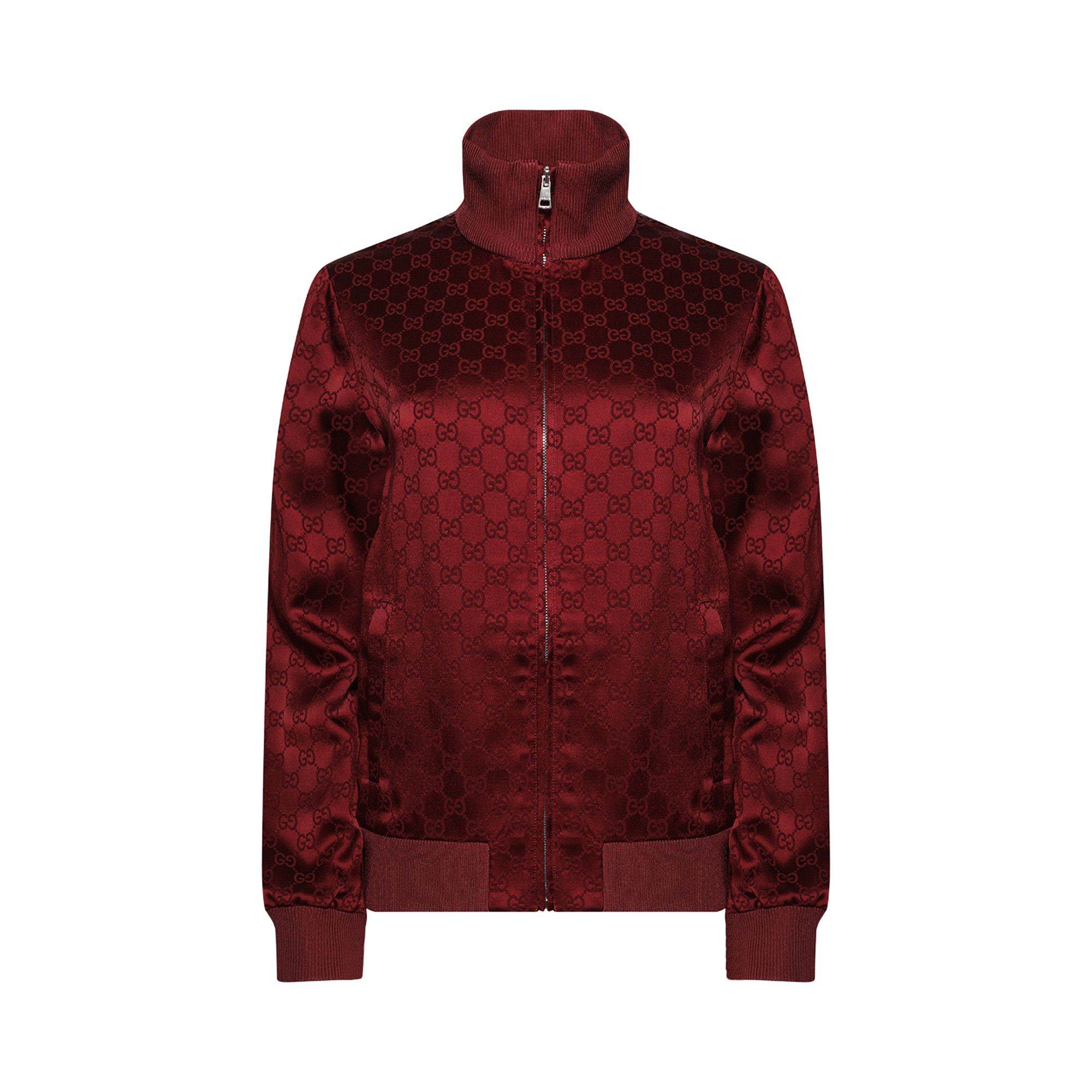 GUCCI|JACKETS ( 792383 XJGSE 6414) Buy Gucci Jacquard Zip Jacket 'Rosso Nuovo' - 792383 XJGSE