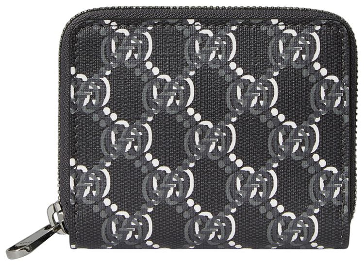 Gucci Zip Around Wallet Dark Grey