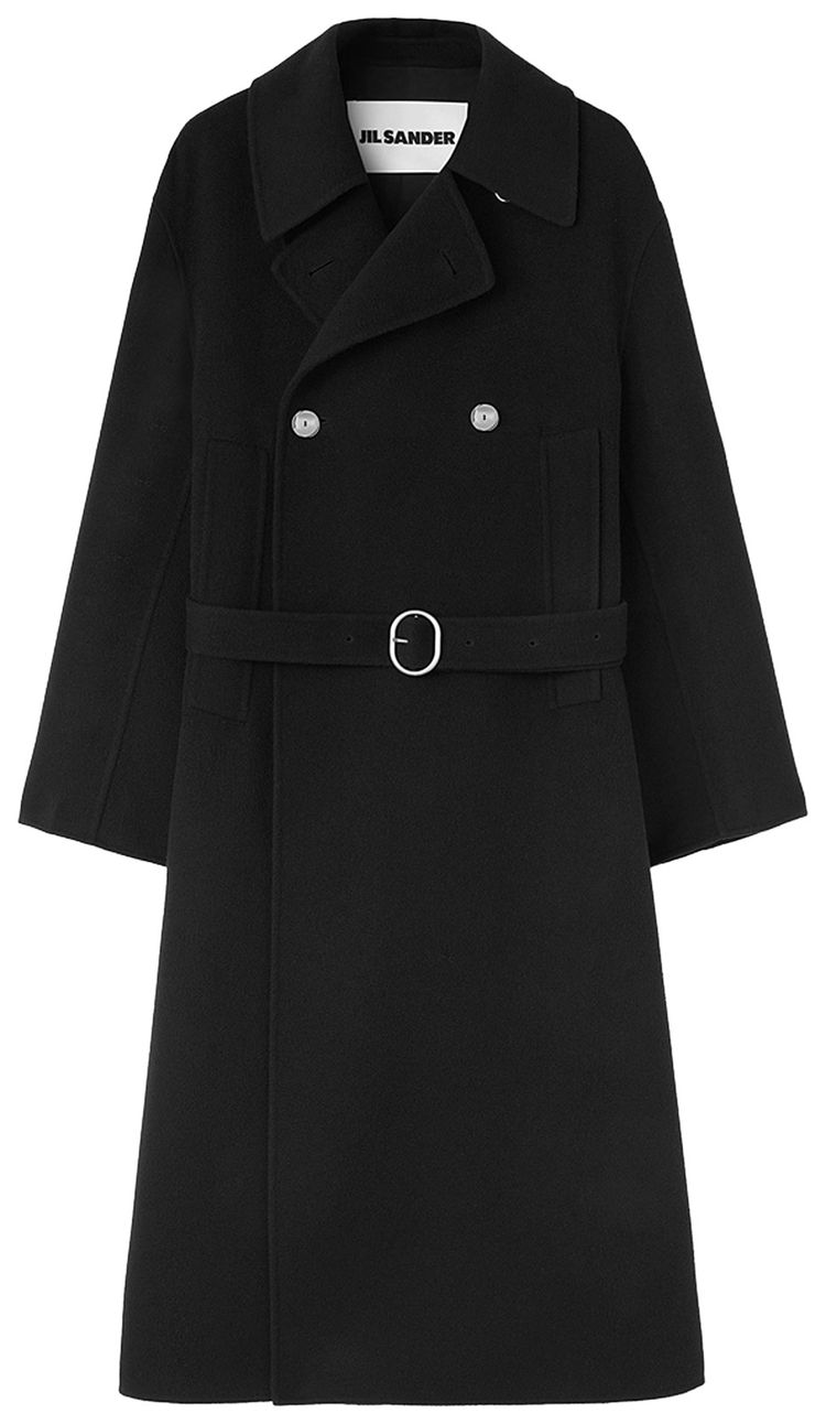 Jil Sander Sport Coat Black