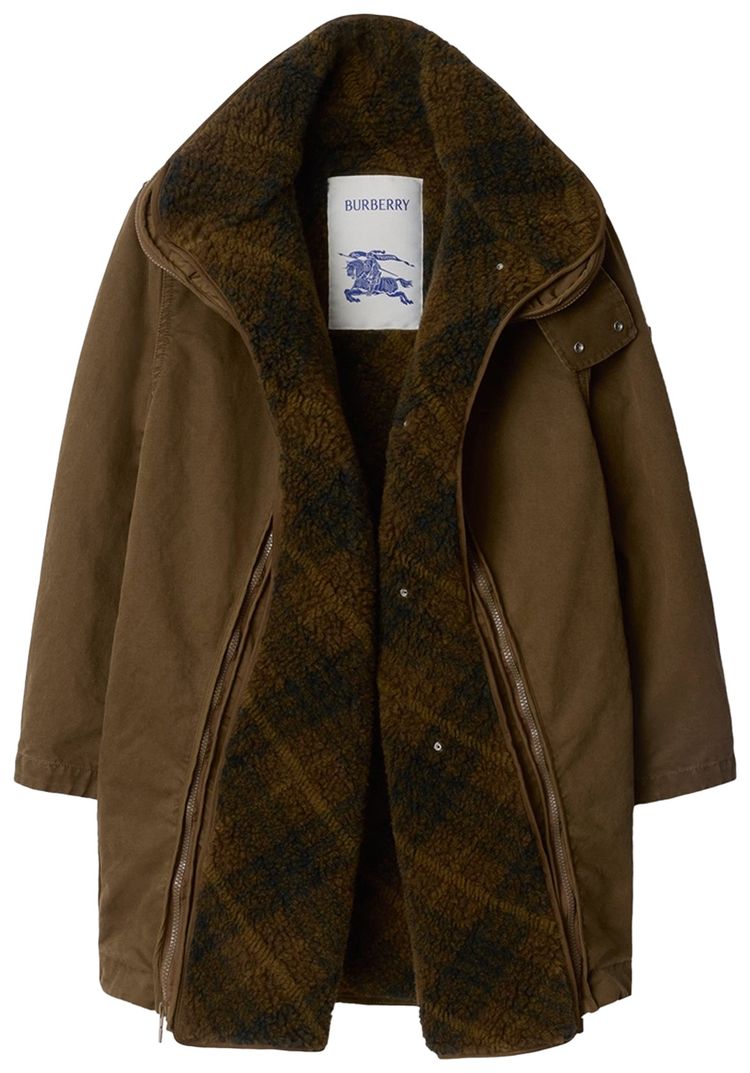 Burberry Detachable Warmer Parka Bison