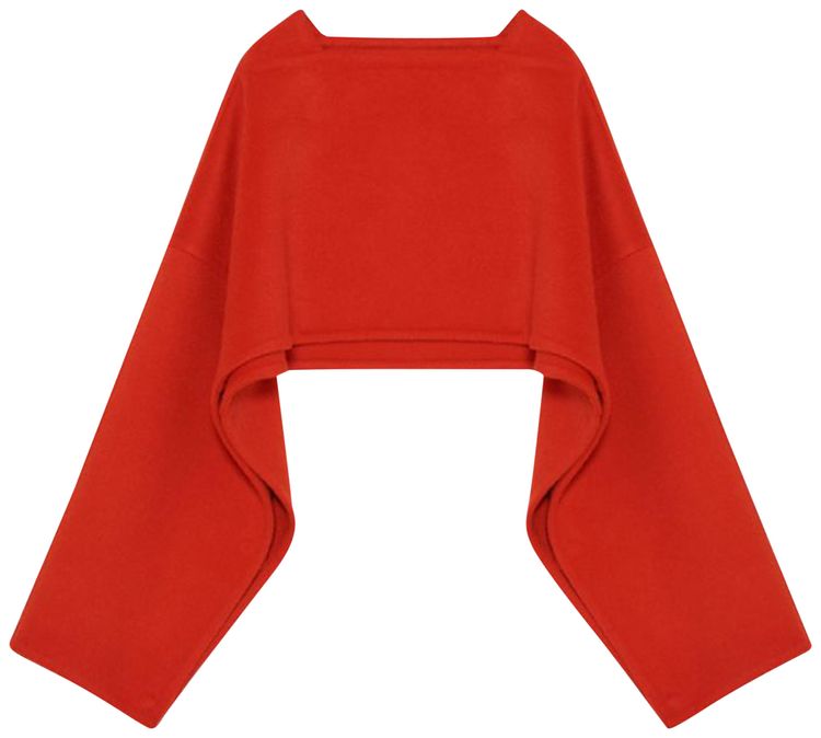 Jil Sander Cape Chili Red