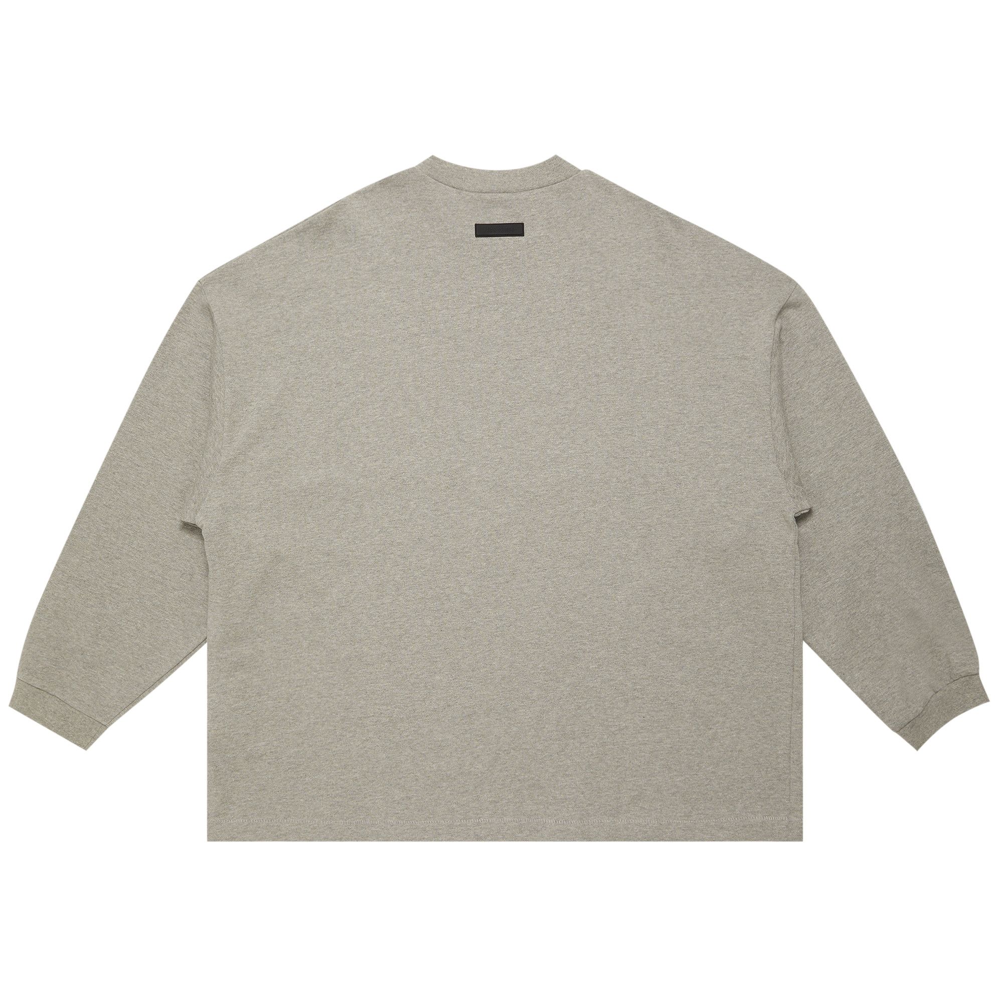 Buy Fear of God Essentials Long-Sleeve T-Shirt 'Dark Heather
