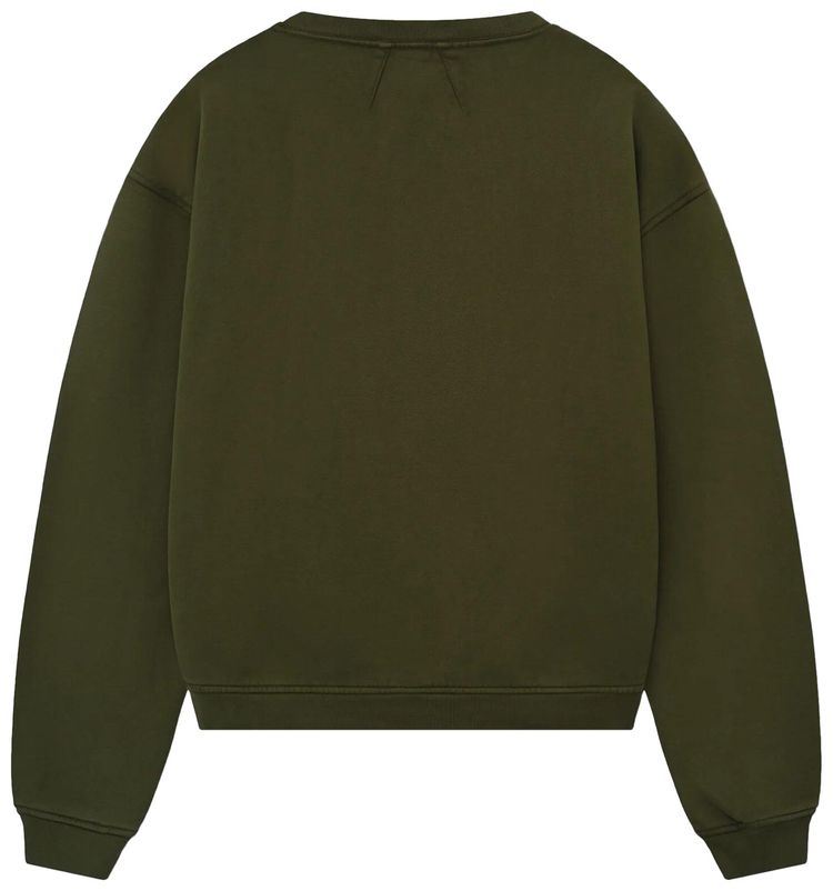 Rhude Oxford Crewneck Green