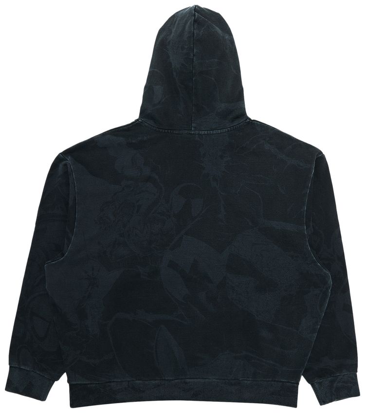 Kith x Marvel Sinister Six Vintage Nelson Hoodie Black