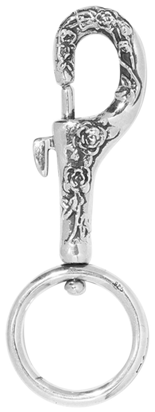 Enfants Riches Deprimes Small Rose Clip Keyholder Silver