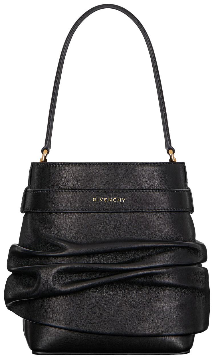 Givenchy Slouchy Shark Bucket Bag Black