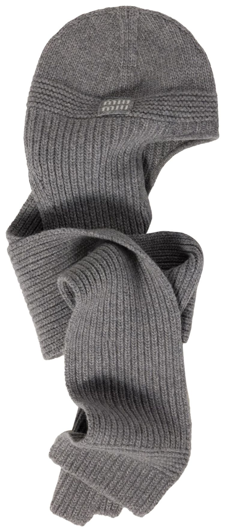 Miu Miu Cashmere Hood Grey