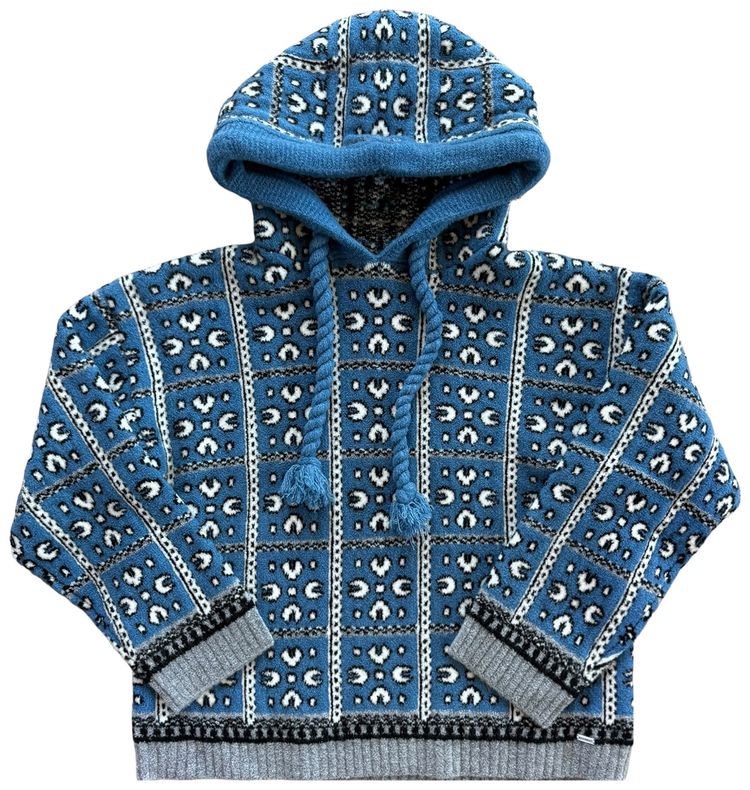 Nahmias Baja Hoodie Tiled Print