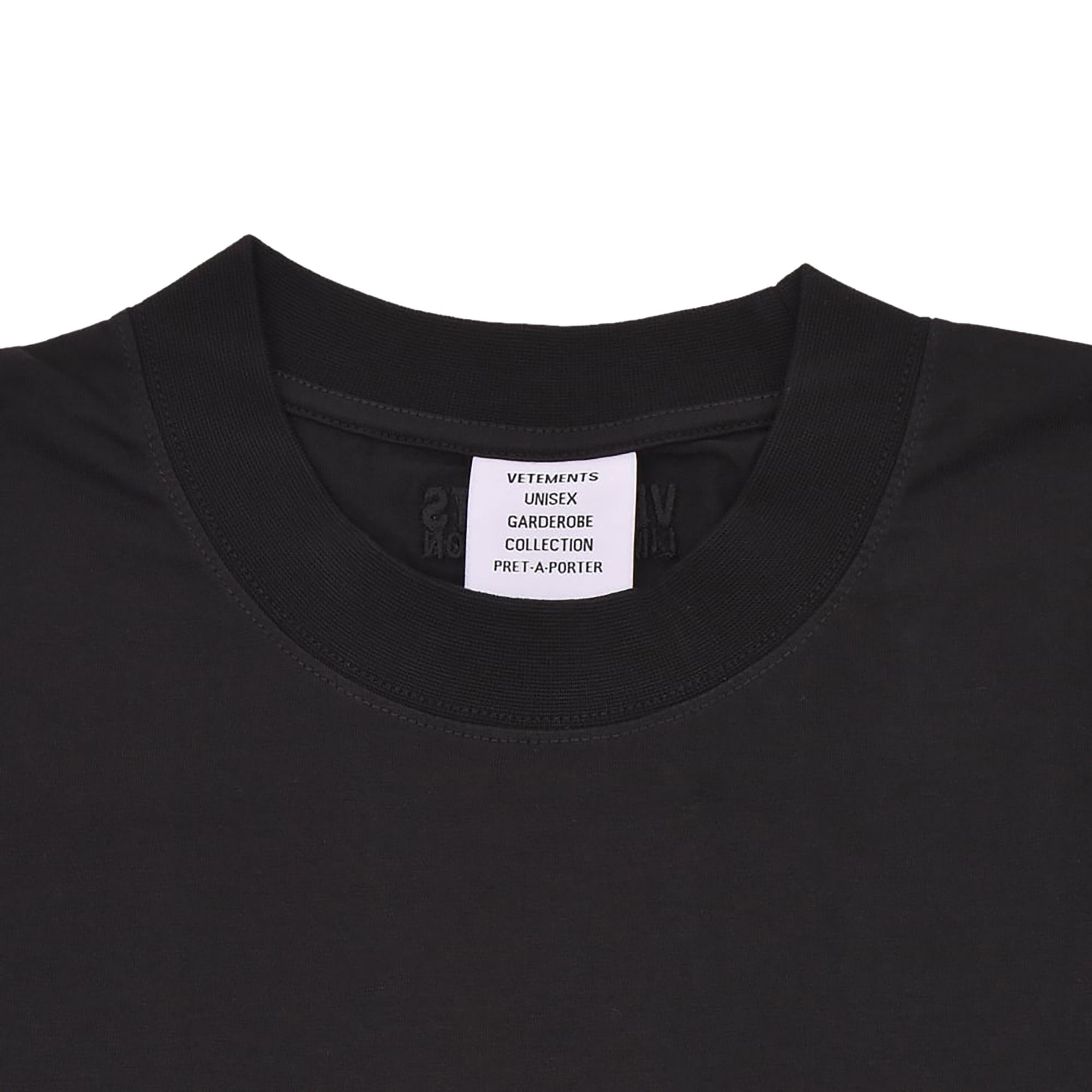 Buy Vetements Living Legend Oversized T-Shirt 'Black