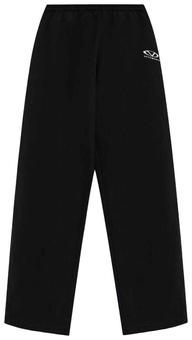 Vetements Oval Logo Sweatpants BlackWhite
