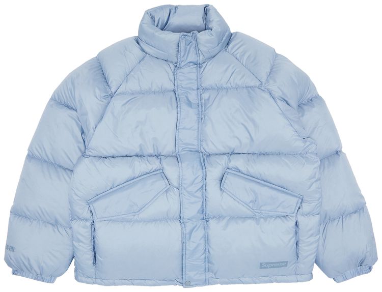 Supreme 700 Fill Down Lightweight Puffer Jacket Light Blue