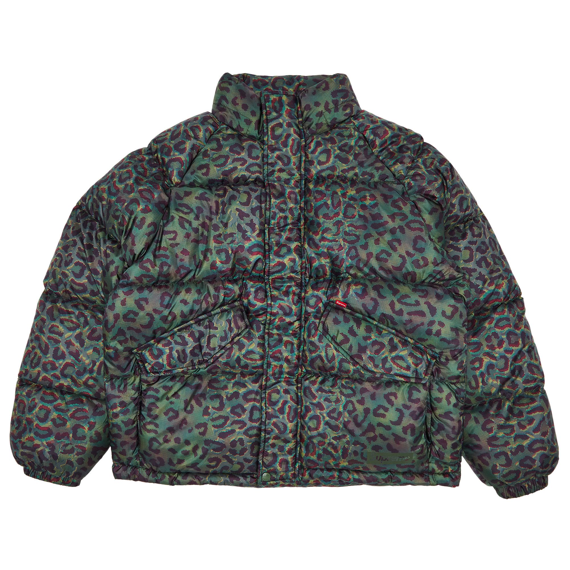 Size xxl Supreme 700-Fill Down Lightweight Puffer Jacket 'Leopard'