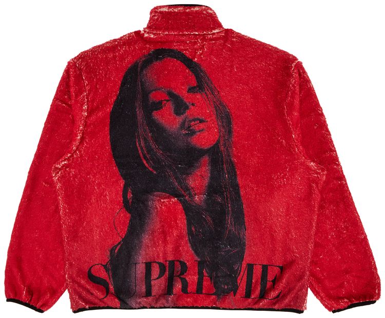 Supreme Kate Moss Fleece Jacket Red