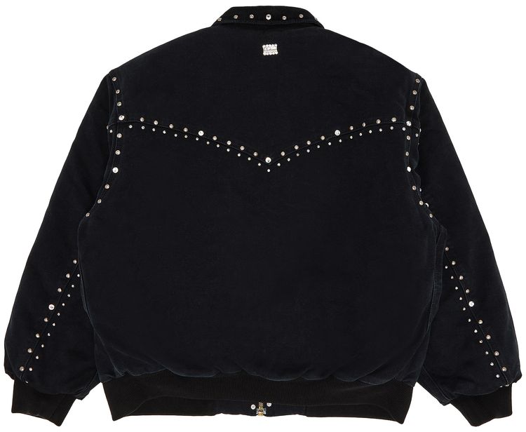 Supreme x bb Simon Studded Work Jacket Black