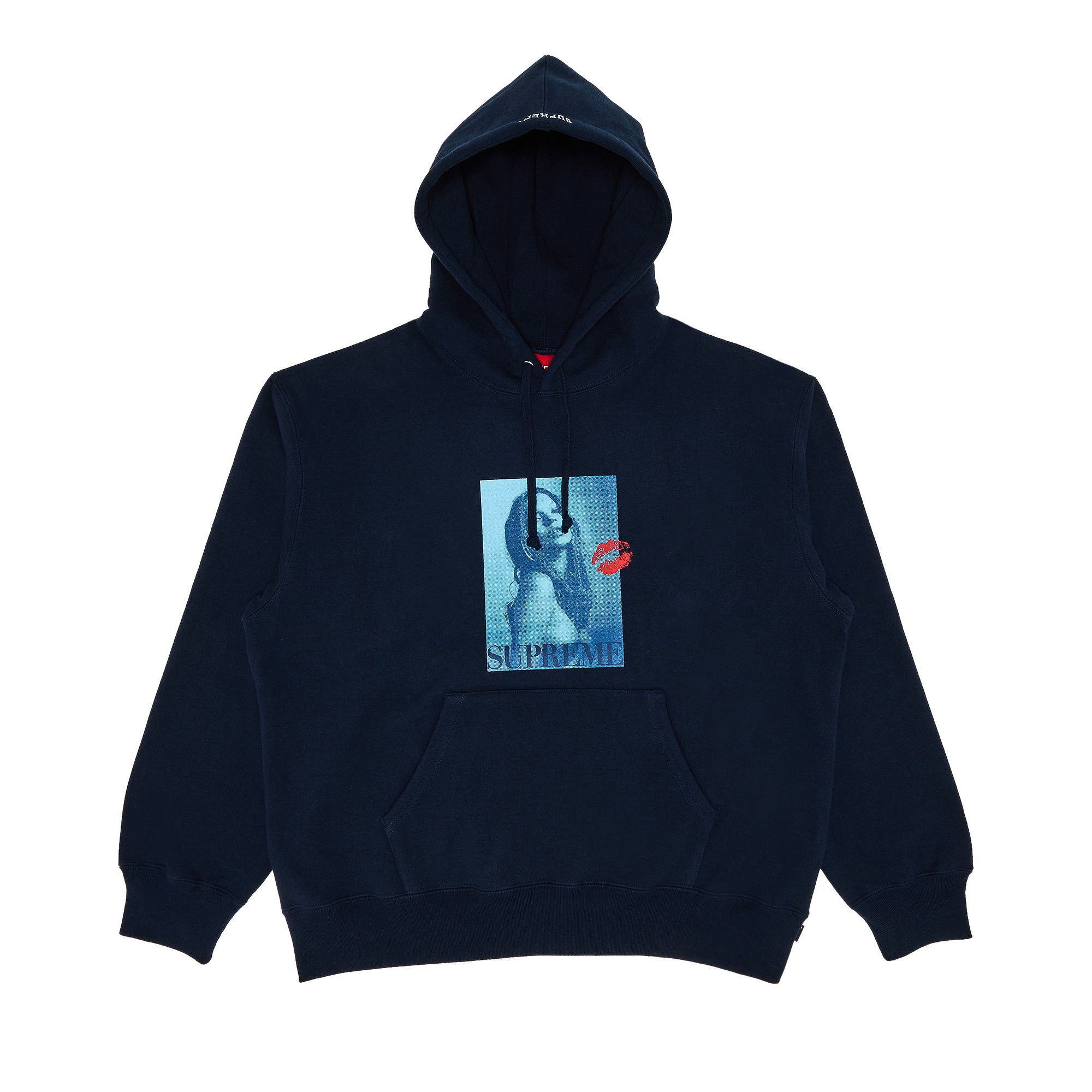 Size l Supreme Kate Moss Hooded Sweatshirt 'Navy'