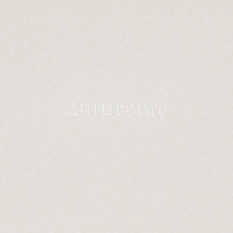 Supreme Pilled Zip Up Hooded Sweatshirt Stone