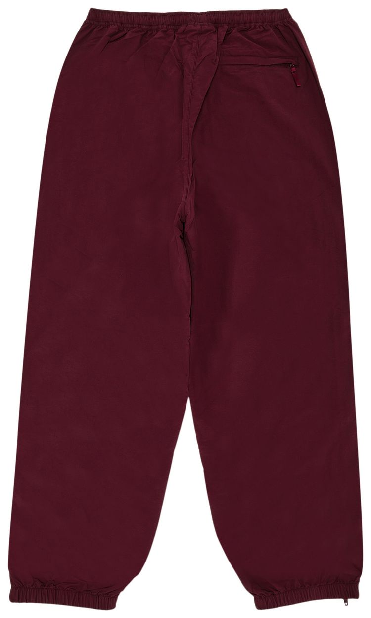 Supreme Warm Up Pant Burgundy