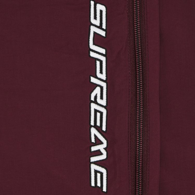 Supreme Warm Up Pant Burgundy