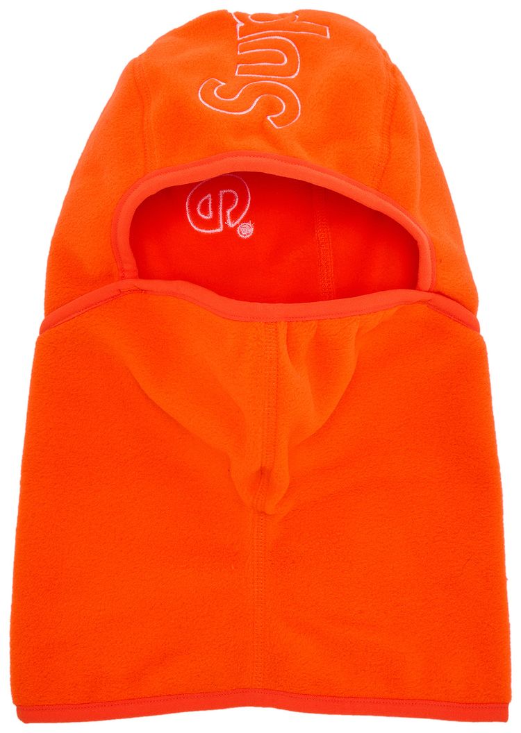 Supreme Polartec Balaclava Orange