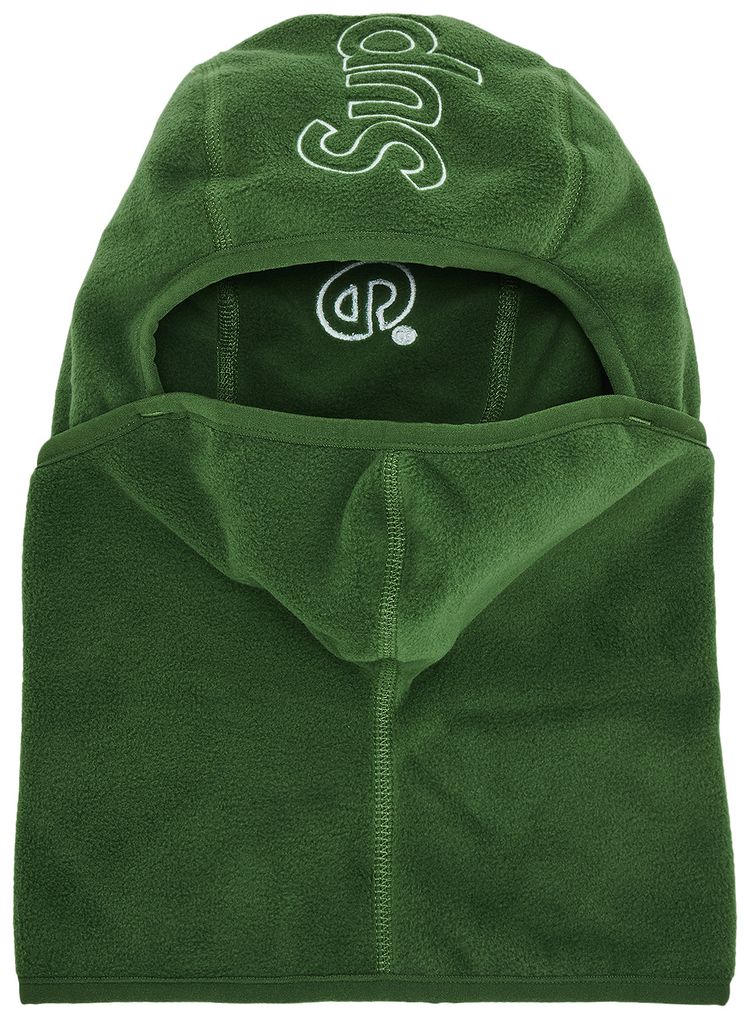 Supreme Polartec Balaclava Green
