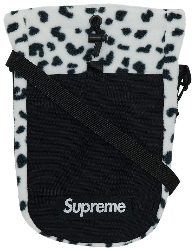 Supreme Polartec Sling Bag Leopard