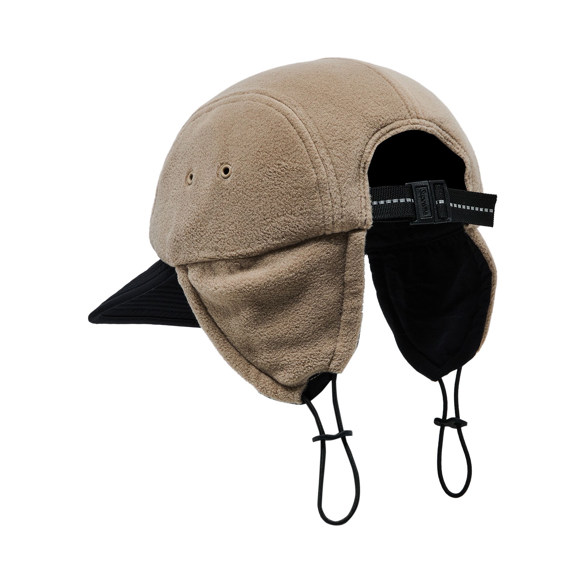 Supreme Polartec Earflap Camp Cap 'Taupe'