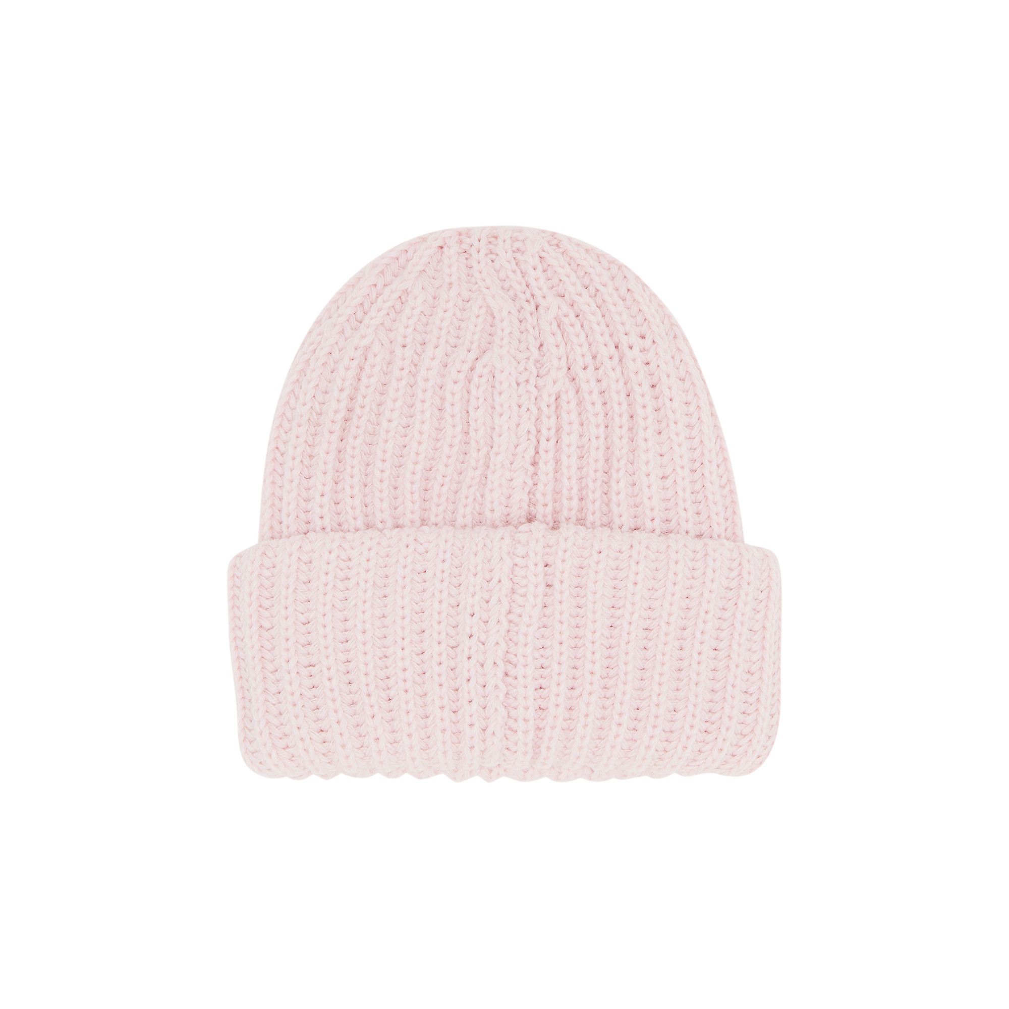 Supreme Classic Logo Chunky Ribbed Beanie 'Light Pink'