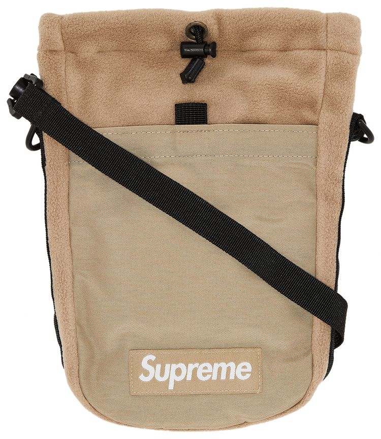 Supreme Polartec Sling Bag Taupe
