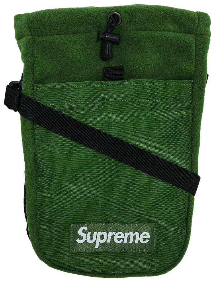 Supreme Polartec Sling Bag Green