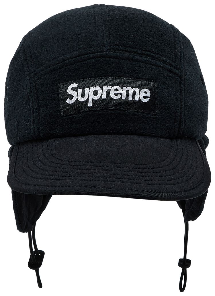 Supreme Polartec Earflap Camp Cap Black