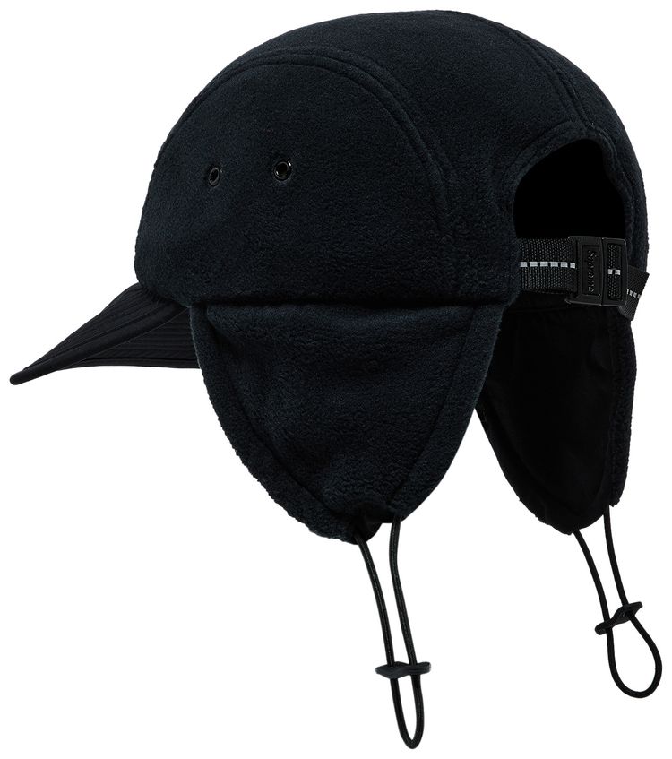 Supreme Polartec Earflap Camp Cap Black
