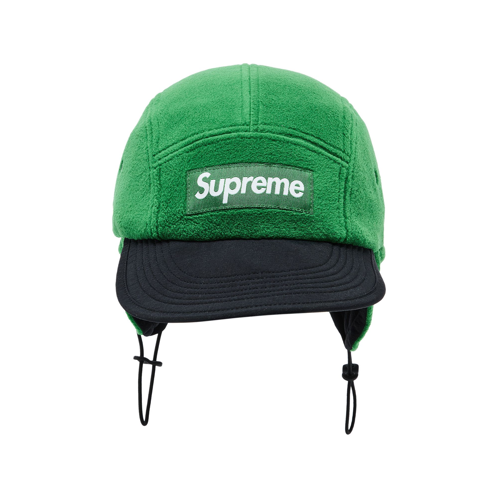 Buy Supreme Polartec Earflap Camp Cap 'Green' - FW24H3 GREEN
