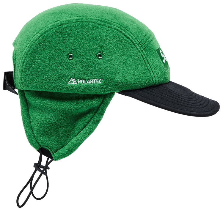 Supreme Polartec Earflap Camp Cap Green
