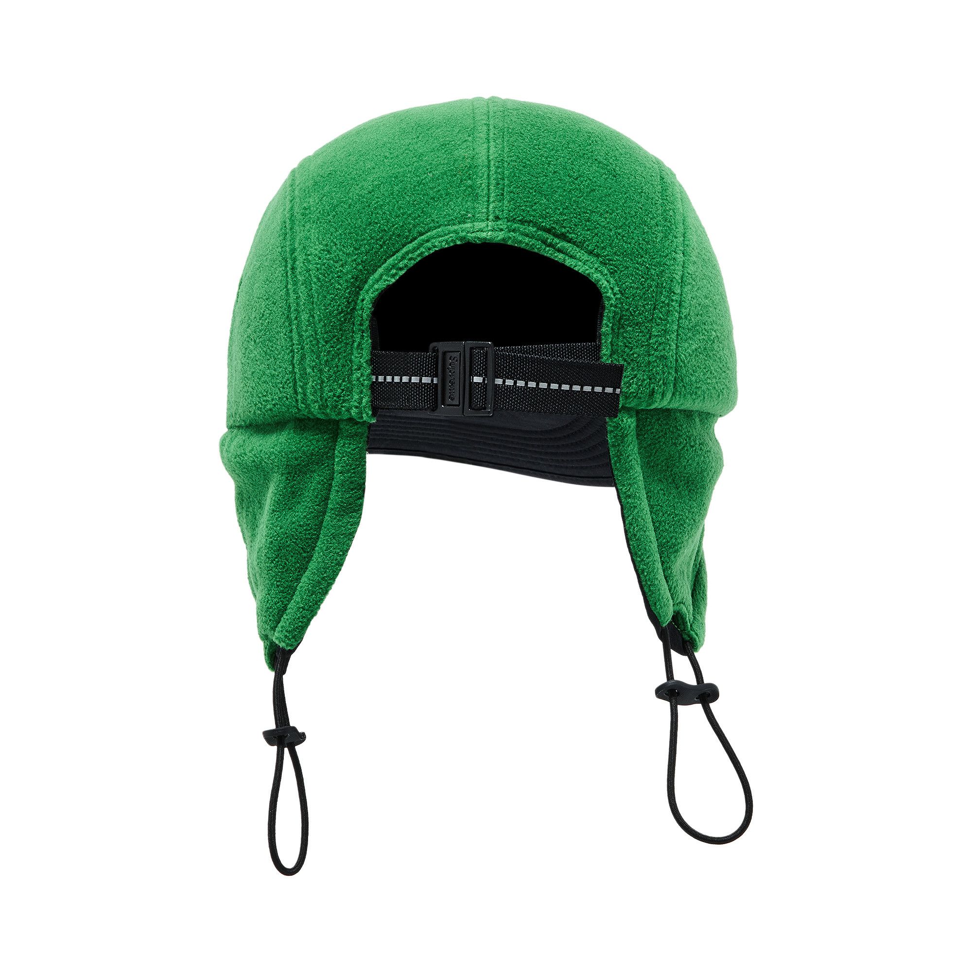 帽子 Supreme Polartec Earflap Camp Cap green Buy Supreme Polartec Earflap Camp Cap 'Green' - FW24H3 GREEN | GOAT