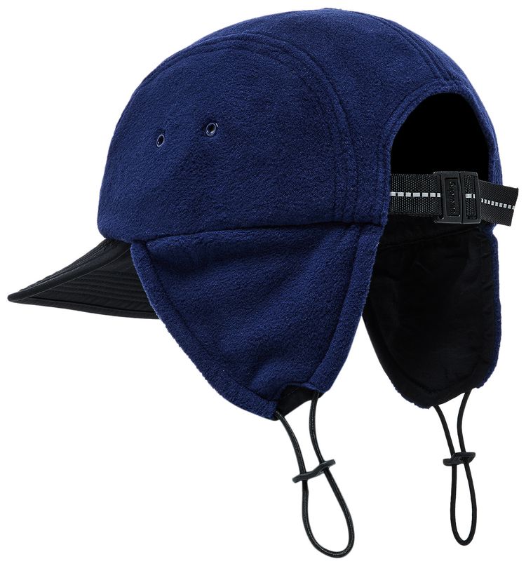 Supreme Polartec Earflap Camp Cap Navy
