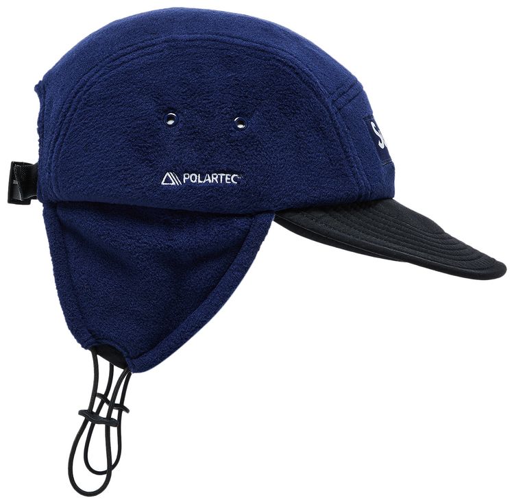 Supreme Polartec Earflap Camp Cap Navy
