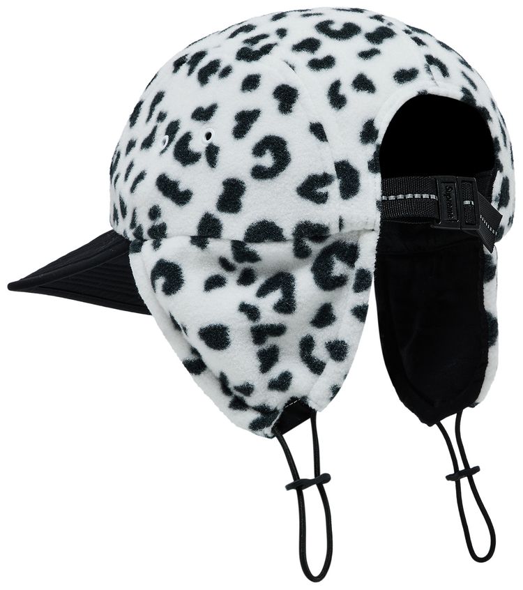 Supreme Polartec Earflap Camp Cap Leopard