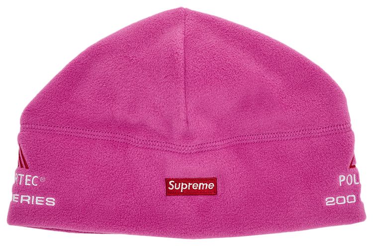 Supreme Polartec Sport Beanie Pink