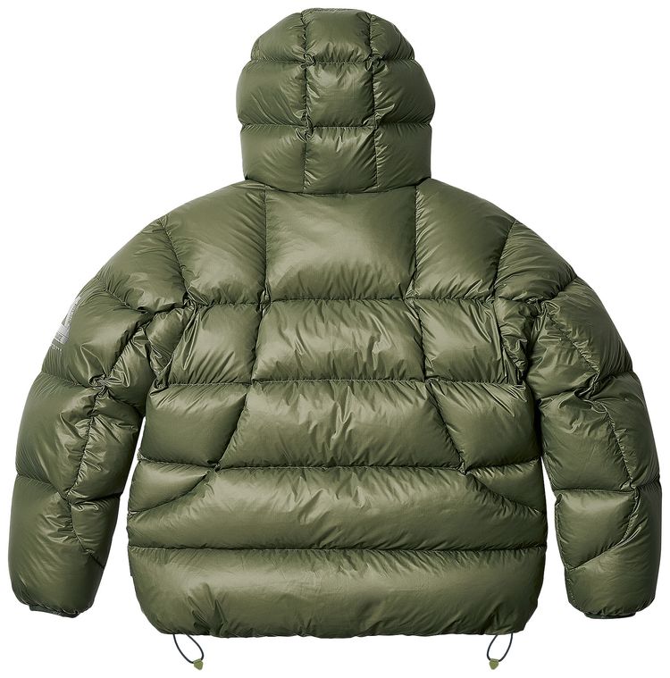 Palace PERTEX Opaque Balaclava Puffa Green