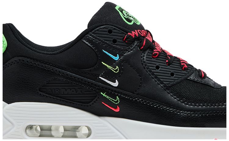 Nike Wmns Air Max 90 SE Worldwide Pack   Black Flash