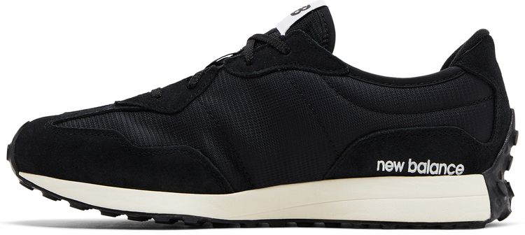 New Balance 327 Big Kid Black White