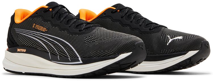 Puma Magnify Nitro WTR Black Orange Glow
